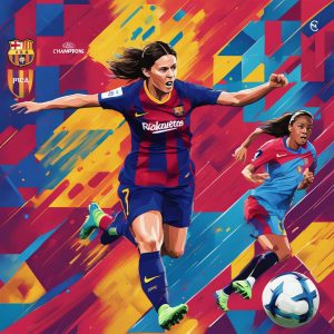 Barcelona's Aitana Bonmati and Fridolina Rolfo score goals in Women's Champions League, setting up clash with Chelsea