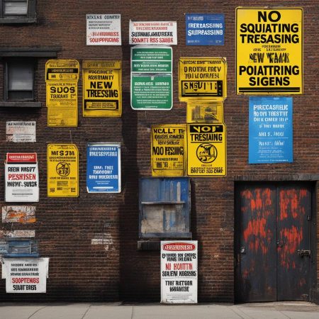 Encouraging New Yorkers to Prevent Squatting with Weak 'No Trespassing' Signs