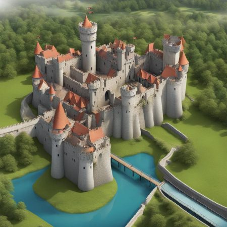 Remarkably preserved 640-year-old castle with moat discovered beneath hotel