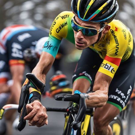 Wout van Aert suffers collarbone injury in crash at Dwars door Vlaanderen, withdraws from Tour of Flanders and Paris-Roubaix