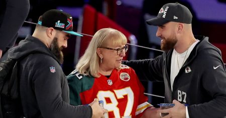 Donna Kelce Very Rarely Spends Mothers Day With Sons Travis and Jason