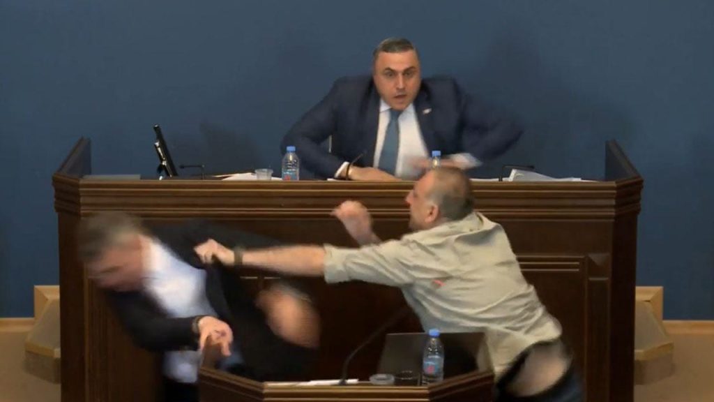 Georgia Parliament Fight Copy