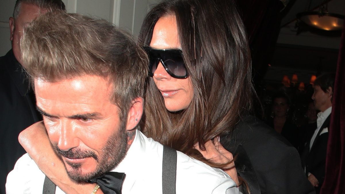 Victoria Beckham Selected a Sheer Sea Foam Dress for Her 50th ...