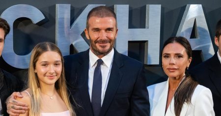 Inside Victoria Beckham and Daughter Harper s Girls Nights Fake Tan More 100