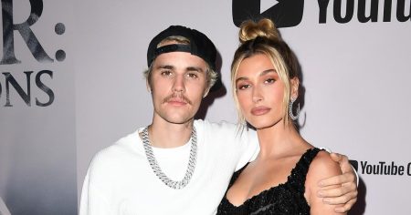 Justin Bieber Cuddles Up With Wife Hailey at Coachella in Sweet Video