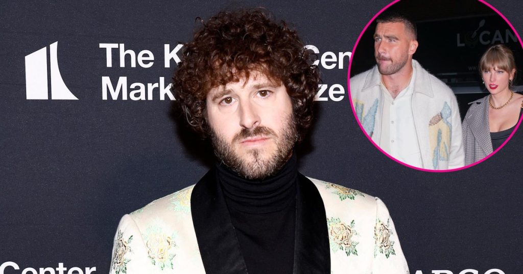 Lil Dicky Compares Travis Kelce s Taylor Swift Romance to High School Days Before TTPD s So High School 064
