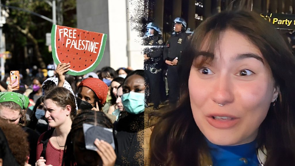 NYU protest interview