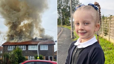 Olivia Patterson rescues family from house fire