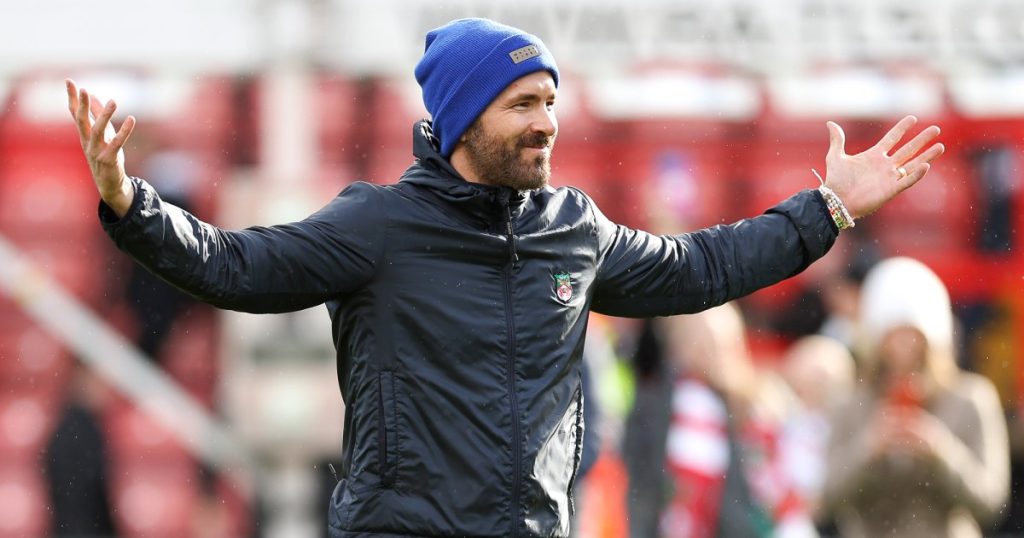 Ryan Reynolds Tearfully Celebrates the Ride of Our Lives as Wrexham Is Promoted to League One 02