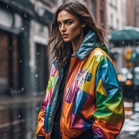 Achieve Irina Shayk's Rainy Day Look with a Stylish Bomber Jacket for Only $29 on Amazon