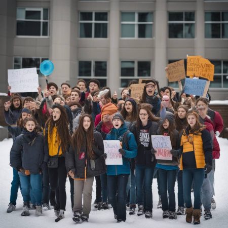 Alaskan Students Protest Governor's Educational Veto with School Walkouts