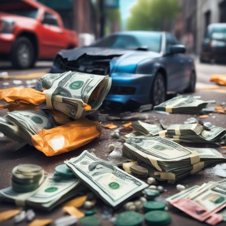 Alleged Car Crash Unveils Cash and Drugs