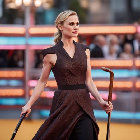 Anna Paquin Walks with a Cane at Red Carpet Event, Opens up About Challenging Health Journey