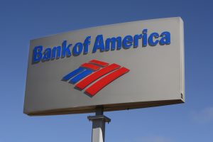 bank america sign