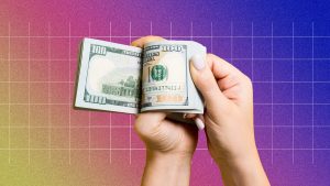 cash money flip 100s purpleblue grid