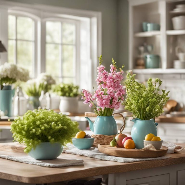 Exciting Spring Decor Ideas for the Kitchen and Living Room | Globe Echo