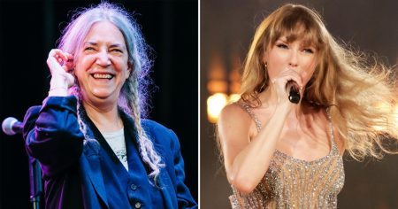 feature Patti Smith Thanks Taylor Swift for Mentioning Her Name in The Tortured Poets Department Song