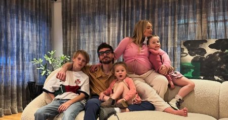 feature Pregnant Hilary Duff Gushes Over Family of 5 Before It Changes Forever With Babys Arrival