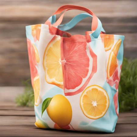Get Ready for the Beach with this Refreshing Sherbet-Colored Tote - Only $20!