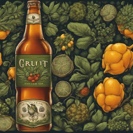 Gruit-Inspired Herbal Beer: A Smooth and Accessible Brew Harkening Back to a Time When Ale Was More Than Just a Drink