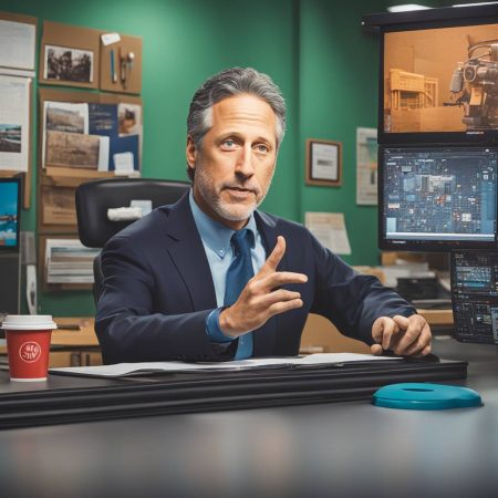 Jon Stewart Prefers The Title of 'Types-Question Guy' Over AI Prompt Engineer