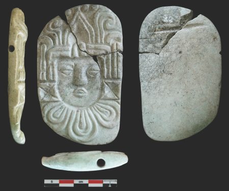 maya carved pendant guatemala