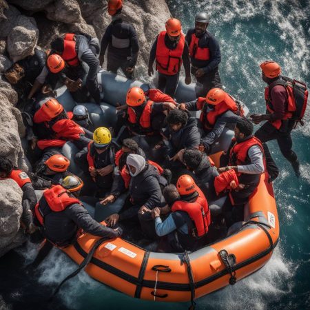 Rescue Operation Saves 29 Migrants from Boat near Greek Island