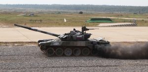 russian t 72 tank runs drills
