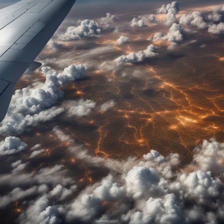 Severe turbulence on airlines caused by violent weather