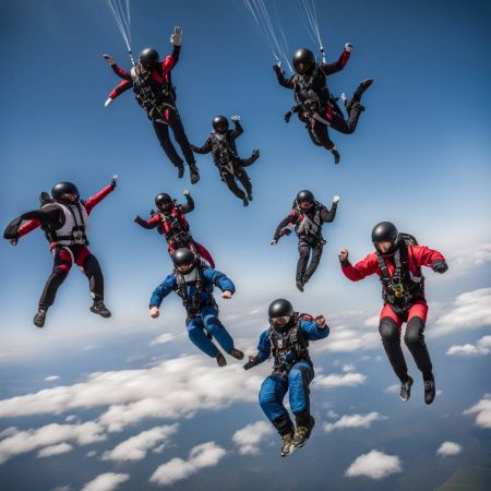 Special Event: Skydivers Take the Plunge During Totality to Enjoy the April 8 Solar Eclipse