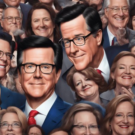 Stephen Colbert Chokes Up as He Pays Tribute to the Late Amy Cole