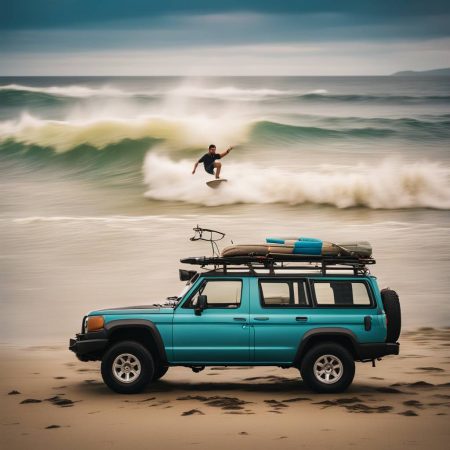 Surfer left in shock after witnessing his 4WD being stolen