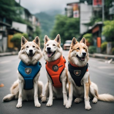 Taiwan's search dogs capture hearts as they search for quake victims