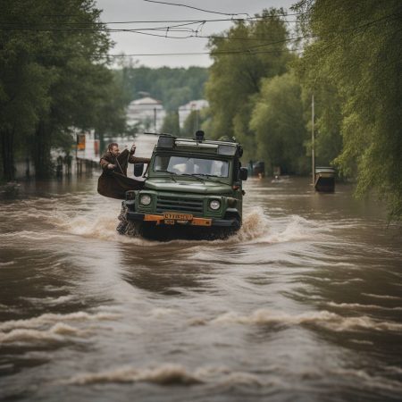 Tense situation unfolds as floods in Russia force thousands to evacuate
