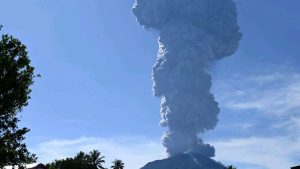 Indonesia Volcano Mount Ibu