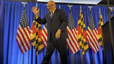Larry Hogan primary night victory Annapolis MD May 14 2024 scaled