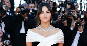 feature Selena Gomez Cries During 9 Minute Standing Ovation at Cannes Film Festival for Her Emilia Perez Movie