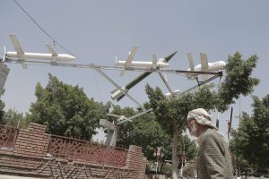 mock drones yemen
