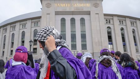 nyu commencement protest